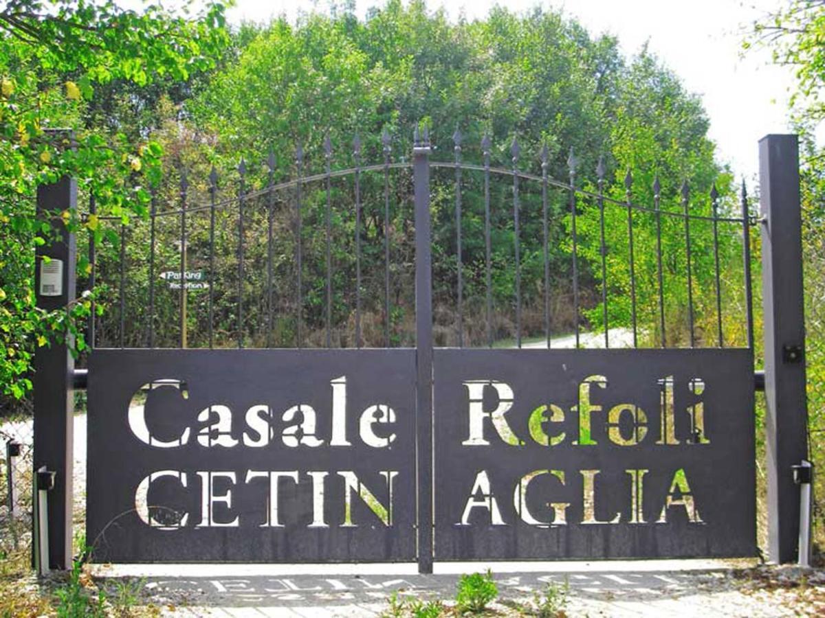 בית הארחה Casole dʼElsa 	Casale Refoli מראה חיצוני תמונה